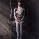 Micaela-Schafer-Naked-2021-calendar-horror-5