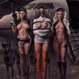 Micaela-Schafer-Naked-2021-calendar-horror-7