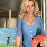 Paige-Spiranac-in-tight-dress-4