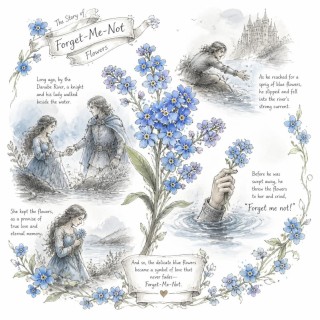 Forget-Me-Not-Flower-Artistic-Story-18