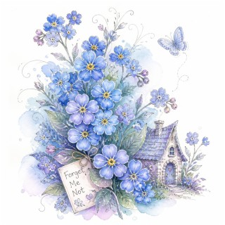 Forget-Me-Not-Flower-Artistic-Story-4